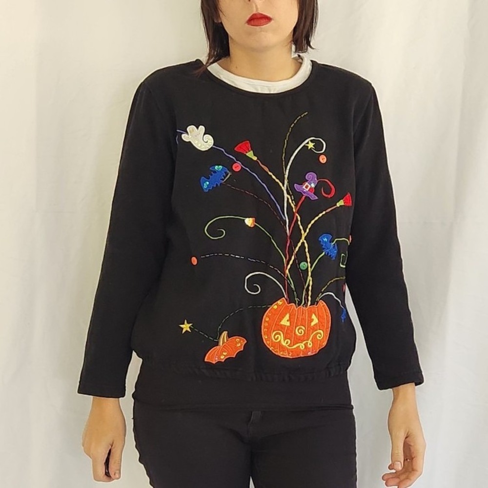 Jack O Lantern Halloween‎ Sweatshirt